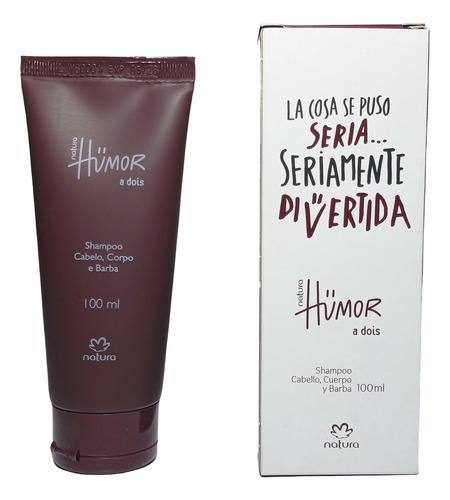 Natura Humor A Dois Hombre Eau De Toilette + Shampoo 3 En 1