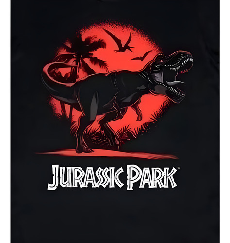 Playera Mascara De Latex Tyrannosaurus Rex Mljp Hombre