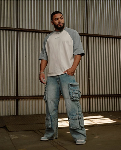 Youngla Playera Baseball Oversized Nuevo Drop 100% Original