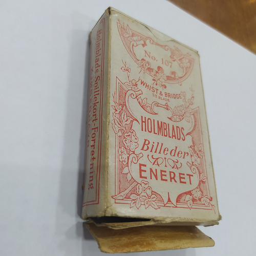 Antiguo Mazo Naipes Póker Holmblads Inglaterra Completo #2