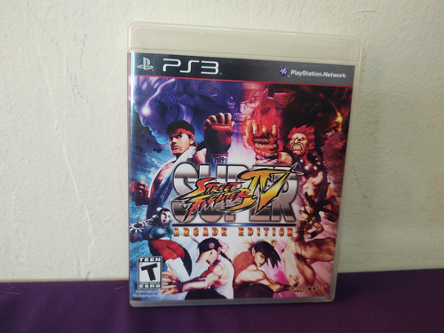 Ps3 Street Fighter Iv Arcade Edition Capcom Juego Original (Usado)