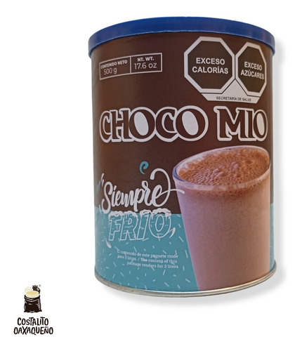 1 Lata De Chocolate Mayordomo En Polvo Choco Mío 500 G