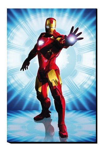 Cuadro Decorativo Iron Man Ilustracion