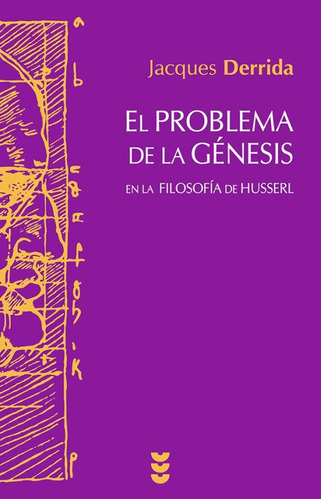 Libro Problema De La Genesis En La Filosofia De Husserl, Lku