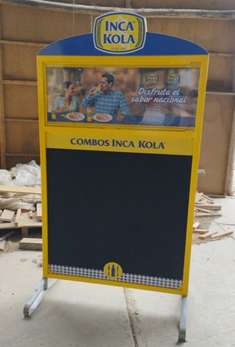 Pizarra Inca Kola