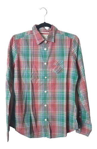 Camisa A Cuadros Para Dama American Eagle Talla 10