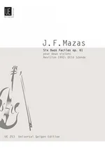 Comprar Libro Duos Faciles De Mazas J F  Universal Edition