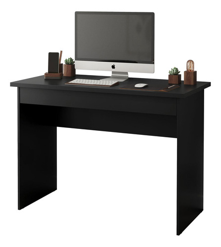 Escrivaninha Mesa Para Computador Com Gaveta Isis - Preto