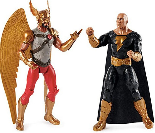 Black Adam Y Hawkman Figuras De 30cm