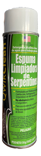 Espuma Limpiadora Serpentines (510g) - Qwirk Clean