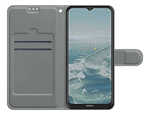 Cc Para Nokia G10/g20 Funda Slim Protectora Pu Cuero Wk7108