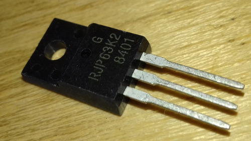 8 Peças Transistor Igbt Rjp63k2 To220f Original