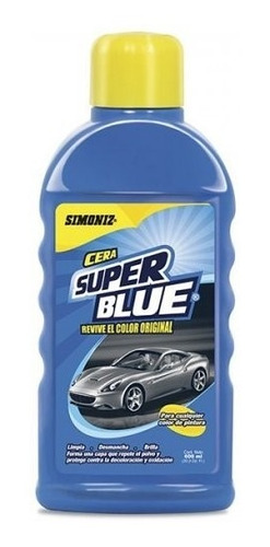 Cera 600ml Moto O Auto Super Blue Simoniz