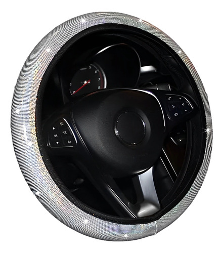 Forro Protector Para Volante Con Cristales Brillantes