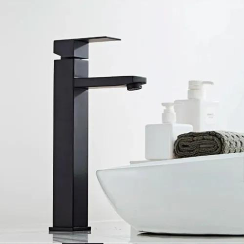 Torneira Monocomando Misturador Mesa Gourmet Preto Fosco