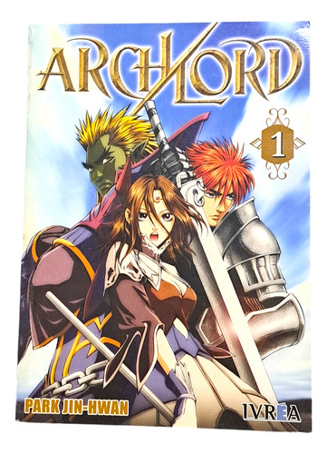 Lote Comics Archlord X 4 Mangas Ivrea Outlet
