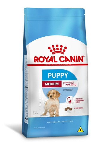 Royal Canin  Perro Medium Puppy 2.5kg Razas Mascotas