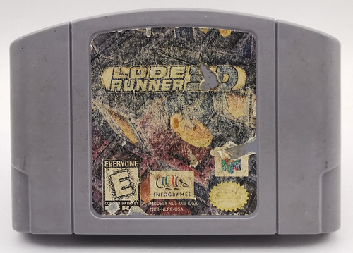 Lode Runner 3-d N64 Nintendo 64 * R G Gallery