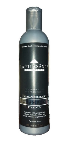 Shampoo Matizadora Black Platinum X 300ml. - La Puissance