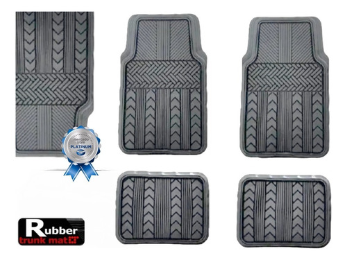 Tapetes Rd Uso Rudo 4pz Vw Tiguan 2018-2022 Gris