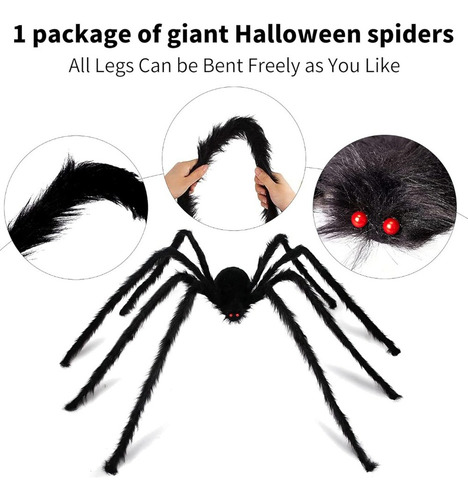 Set De 3 Accesorios De Terror Para Decoración De Halloween C