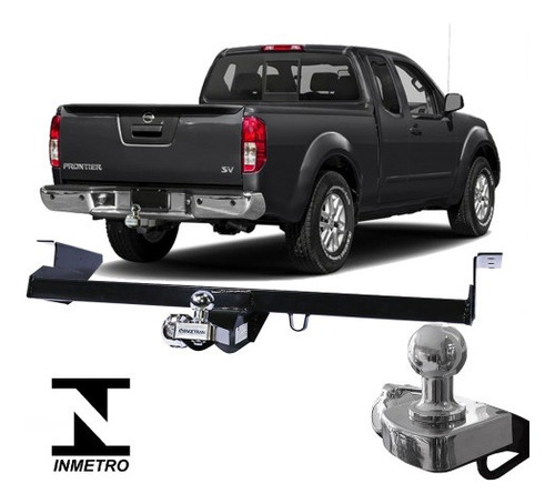 Engate Nissan Frontier 2008 A 2016 Protetor Tração 1000 Kg