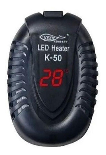 Aquecedor C/ Termostato Hopar K 50 300w Aquários Até 300l 