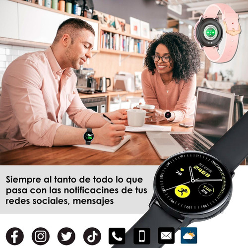 Imagen 4 de 5 de Reloj Smartwatch Vak T9m Bluetooth Ip67 Mensajes Musica Fit