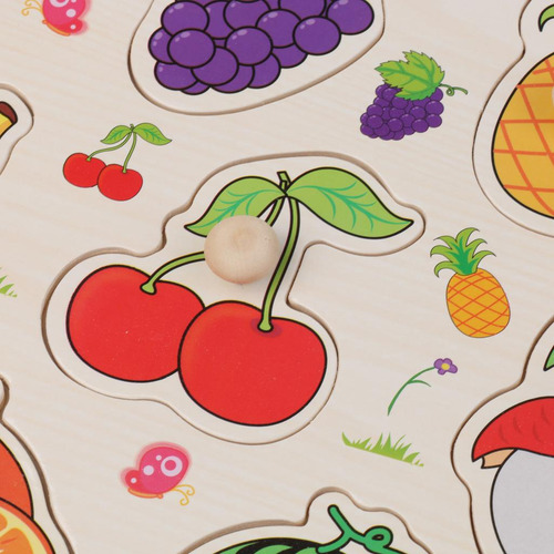 Juguete De Rompecabezas Con Forma De Fruta