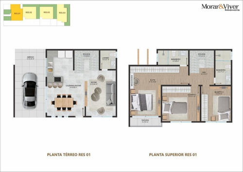 Imagem 5 de 15 de Casa Para Venda Em Curitiba, Jardim Das Américas, 3 Dormitórios, 1 Suíte, 3 Banheiros, 2 Vagas - Ctb3110_1-1983756