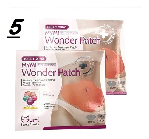 30parches Mymi Wonder Patch Adelgazante Reafirmante(6sobres)