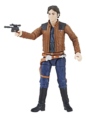 Figura De Acción De 3.75'' Han Solo Star Wars The Vintage