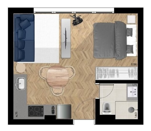 Imagem 13 de 19 de Apartamento À Venda No Bairro Vila São Francisco - São Paulo/sp - O-19691-32781