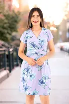 Comprar Vestido Anahi Coctel Verano Oficina Estampado Arma Tu Look