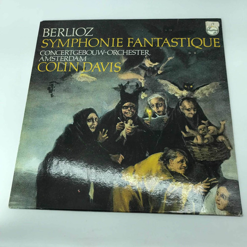 Disco Lp Berlioz Sinfonía Fantástica Colin Davis