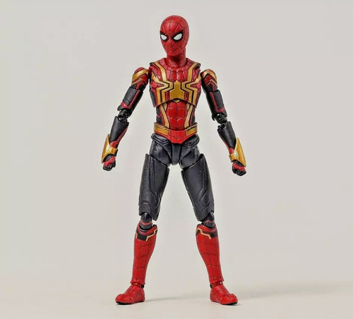 Figura Spiderman No Way Home S.h Figuarts De 14 Cm Con Base