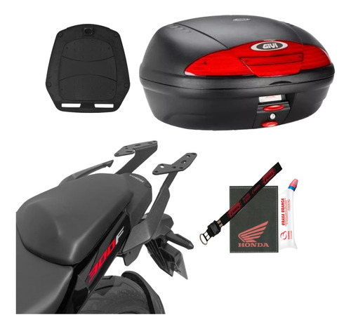 Suporte Bagageiro Bau Honda Cb 300f Twister Givi 45 Lts