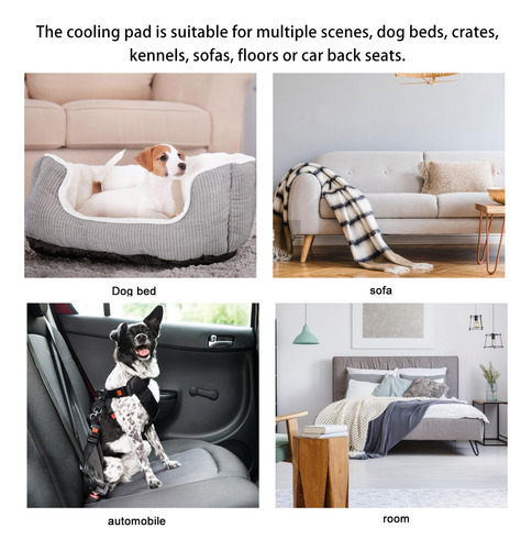 Alfombrilla De Refrigeración Para Perros Y Gatos, Lavable En