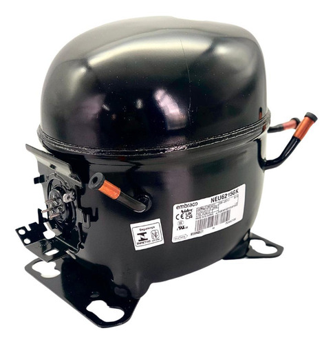 Motor Compressor 3/4 Hp Embraco Aspera Neu6215gk R404a 220v