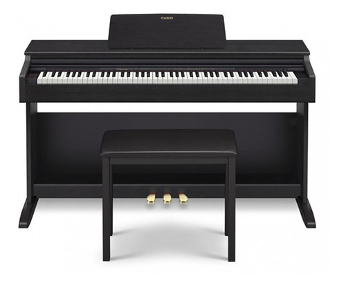 Piano Casio Ap270 Celviano Mueble 3 Pedales Banqueta Cuot Color Negro