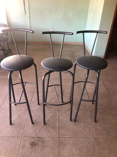 Silla Bar (lote De 3)