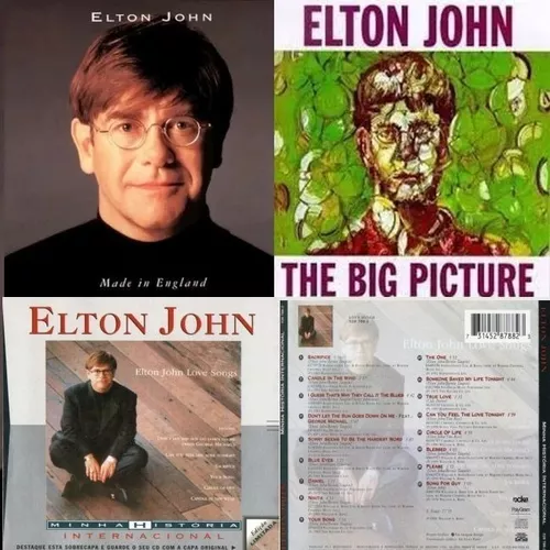 CD Elton John - Love Songs - PolyGram - Livros de Educação - Magazine Luiza