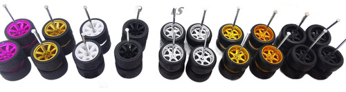Samed Wheels Eco 10 Set 7 & 6 Spoke Color/rim Mix