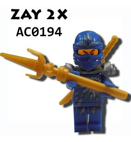 Figuras  Ninjago Thunder Swordsman Disco 2x