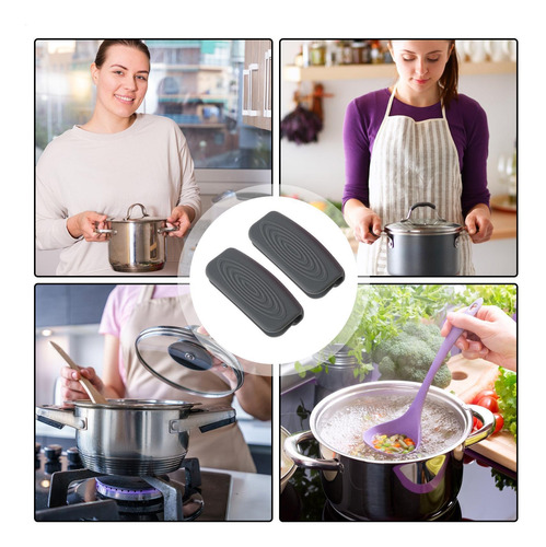 Funda De Silicona Para Mango De Olla Cubierta De Mango De Hi