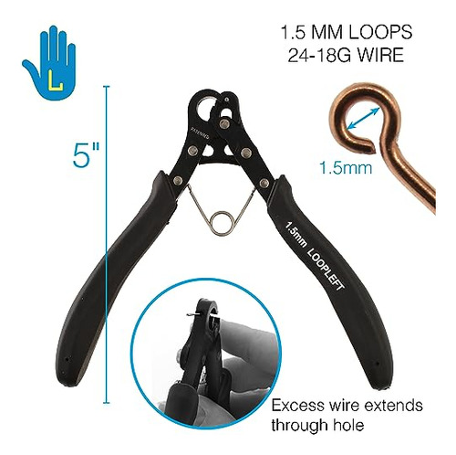 Alicate Bucle Joyeria Step Looper Pliers 1.5 Mm P/zurdos