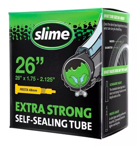 Slime cámara antipinchazos 29 válvula fina - Envío 24h - ofertas