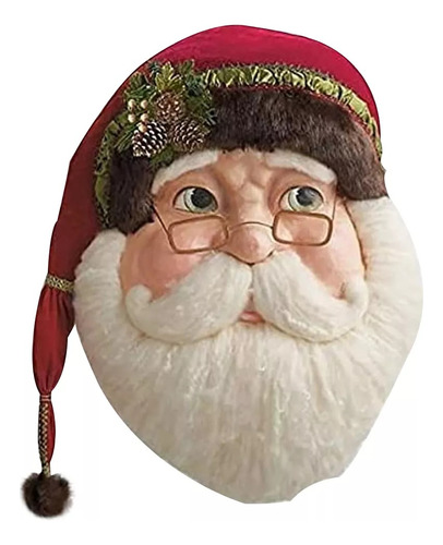Colgante De Decoración De Letrero De Puerta De Papá Noel