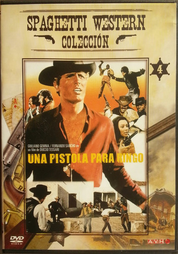 Dvd Película Spaghetti Western Nº 4 Una Pistola Para Ringo