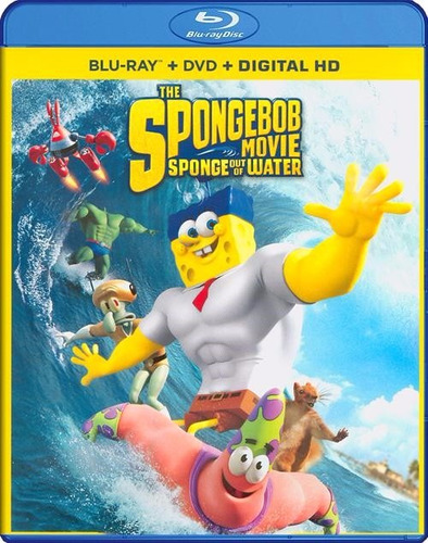 Blu-ray + Dvd The Spongebob Movie 2 / Bob Esponja 2